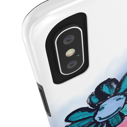 Colorful Floral Tough Phone Case - Cheerful Design by Fatuma Sheriff