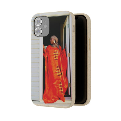 Phone Case: Eco-Friendly Biodegradable with Vibrant Cultural Design