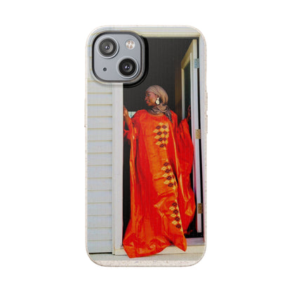 Phone Case: Eco-Friendly Biodegradable with Vibrant Cultural Design