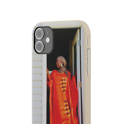 Phone Case: Eco-Friendly Biodegradable with Vibrant Cultural Design