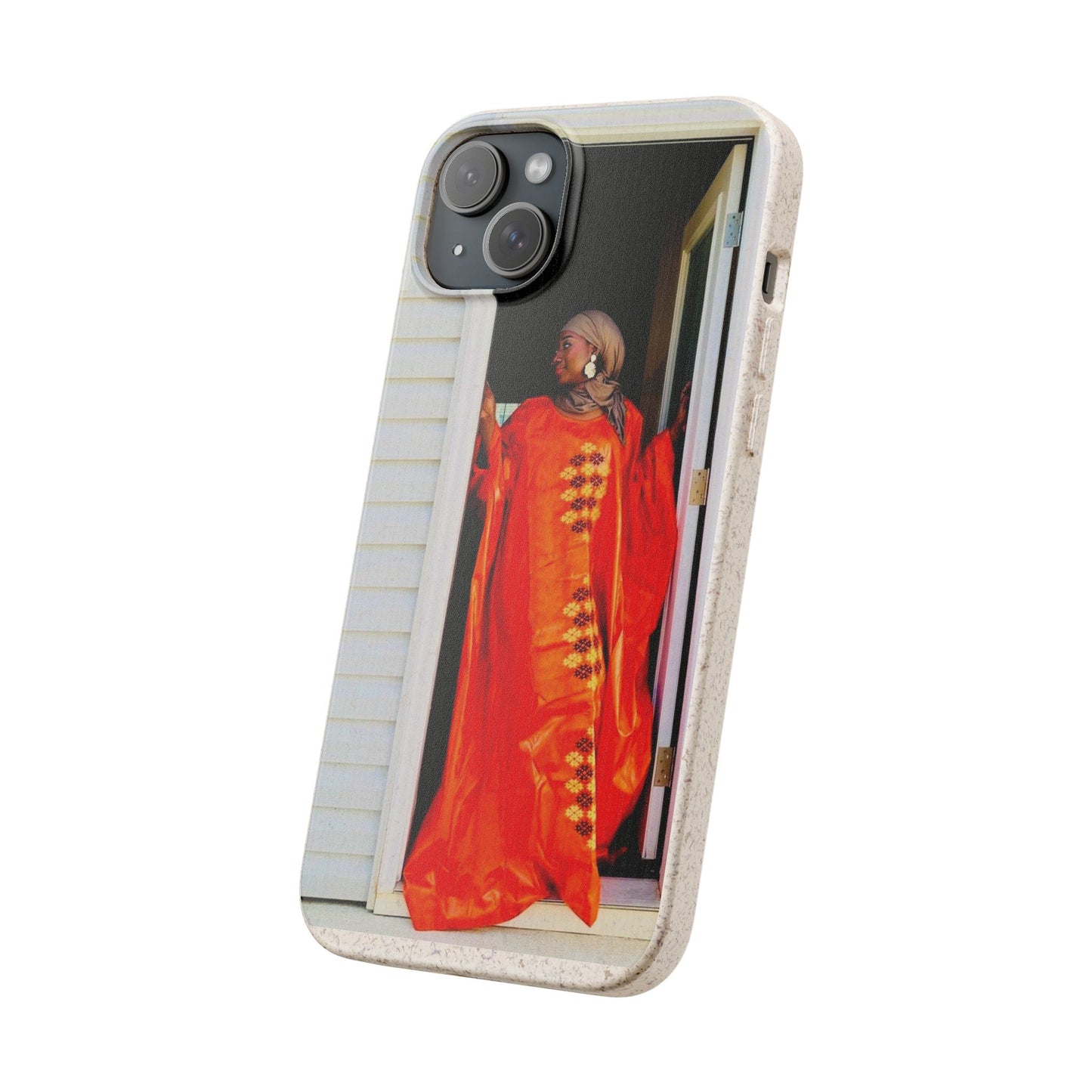 Phone Case: Eco-Friendly Biodegradable with Vibrant Cultural Design