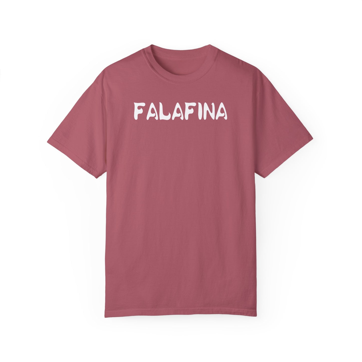 Casual Unisex T-shirt - 'FALAFINA' Graphic Tee for Everyday Comfort
