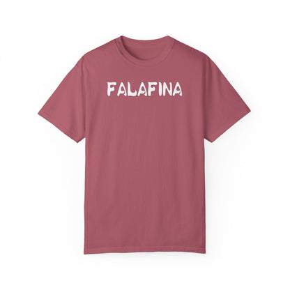 Casual Unisex T-shirt - 'FALAFINA' Graphic Tee for Everyday Comfort
