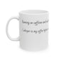 Inspirational Ceramic Coffee Mug - "Fine and Wild Dreams" - Perfect for Morning Motivation