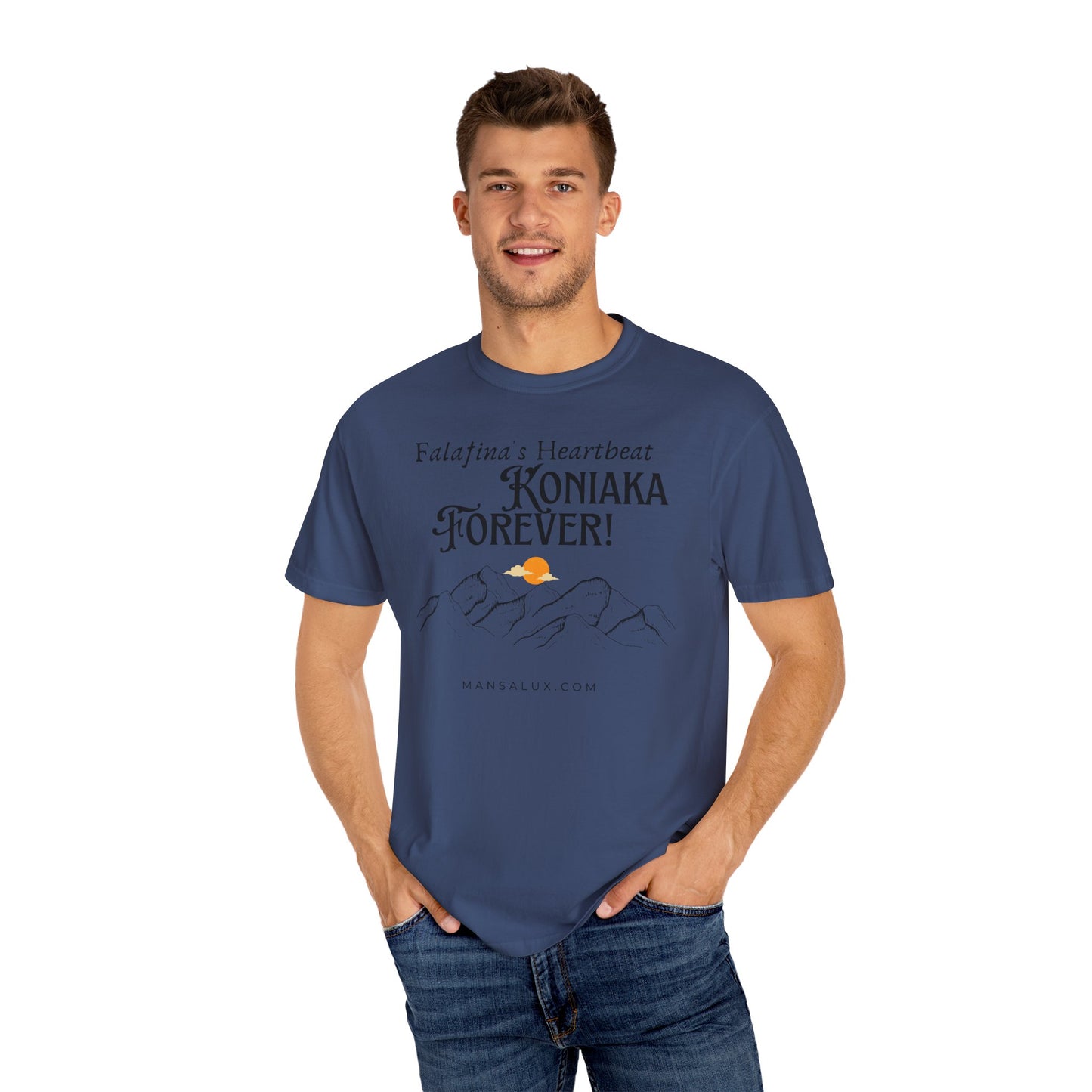 Heritage T-Shirt - Strength in Unity, Mandé Pride, Unisex Garment-Dyed Tee