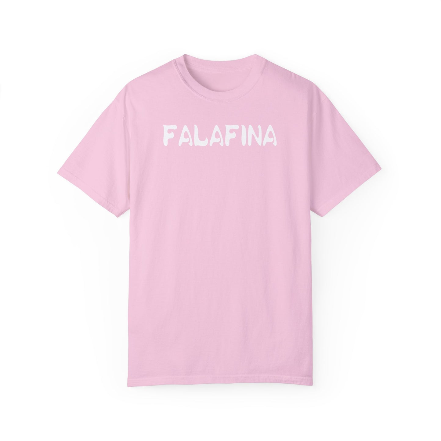 Casual Unisex T-shirt - 'FALAFINA' Graphic Tee for Everyday Comfort