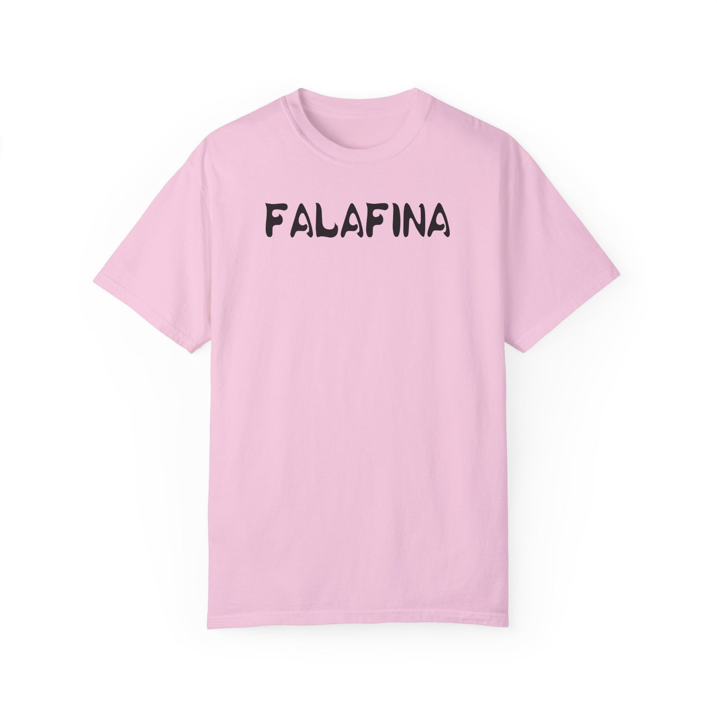 Casual Unisex T-shirt - 'FALAFINA' Graphic Tee for Everyday Comfort