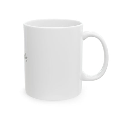 Inspirational Ceramic Coffee Mug - "Fine and Wild Dreams" - Perfect for Morning Motivation