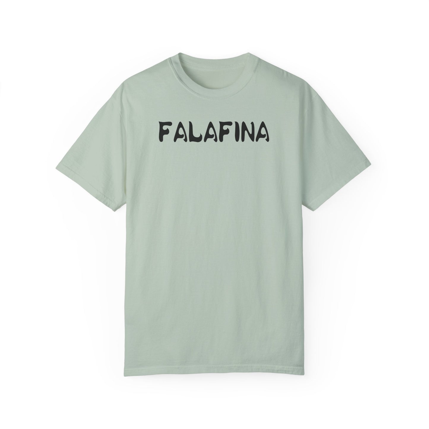 Casual Unisex T-shirt - 'FALAFINA' Graphic Tee for Everyday Comfort