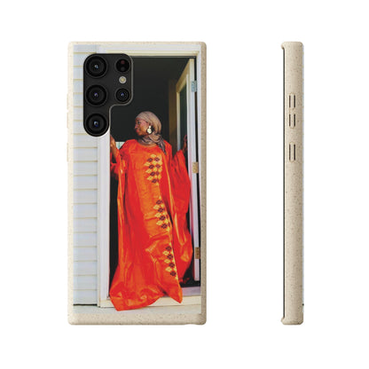 Phone Case: Eco-Friendly Biodegradable with Vibrant Cultural Design