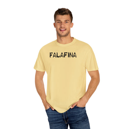 Casual Unisex T-shirt - 'FALAFINA' Graphic Tee for Everyday Comfort
