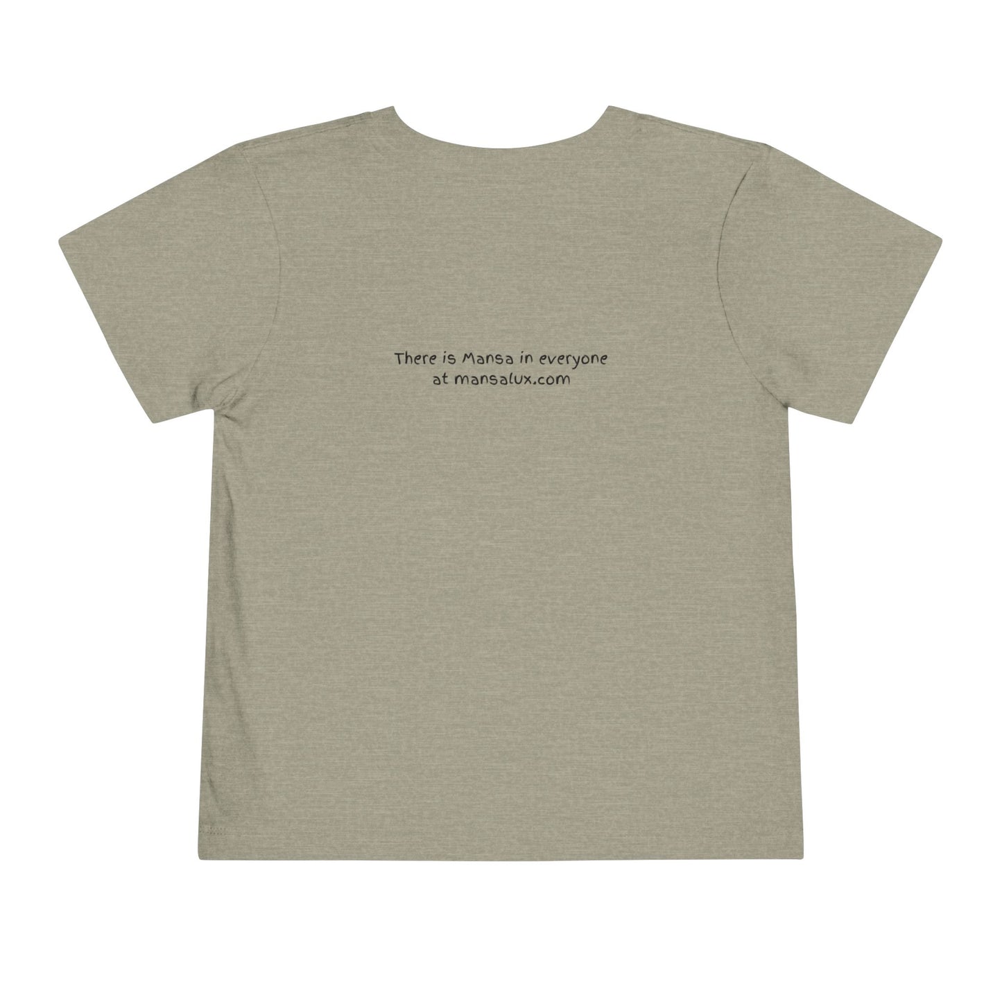 Mansa Lux Toddler Tee for Playful Days and Special Occasions