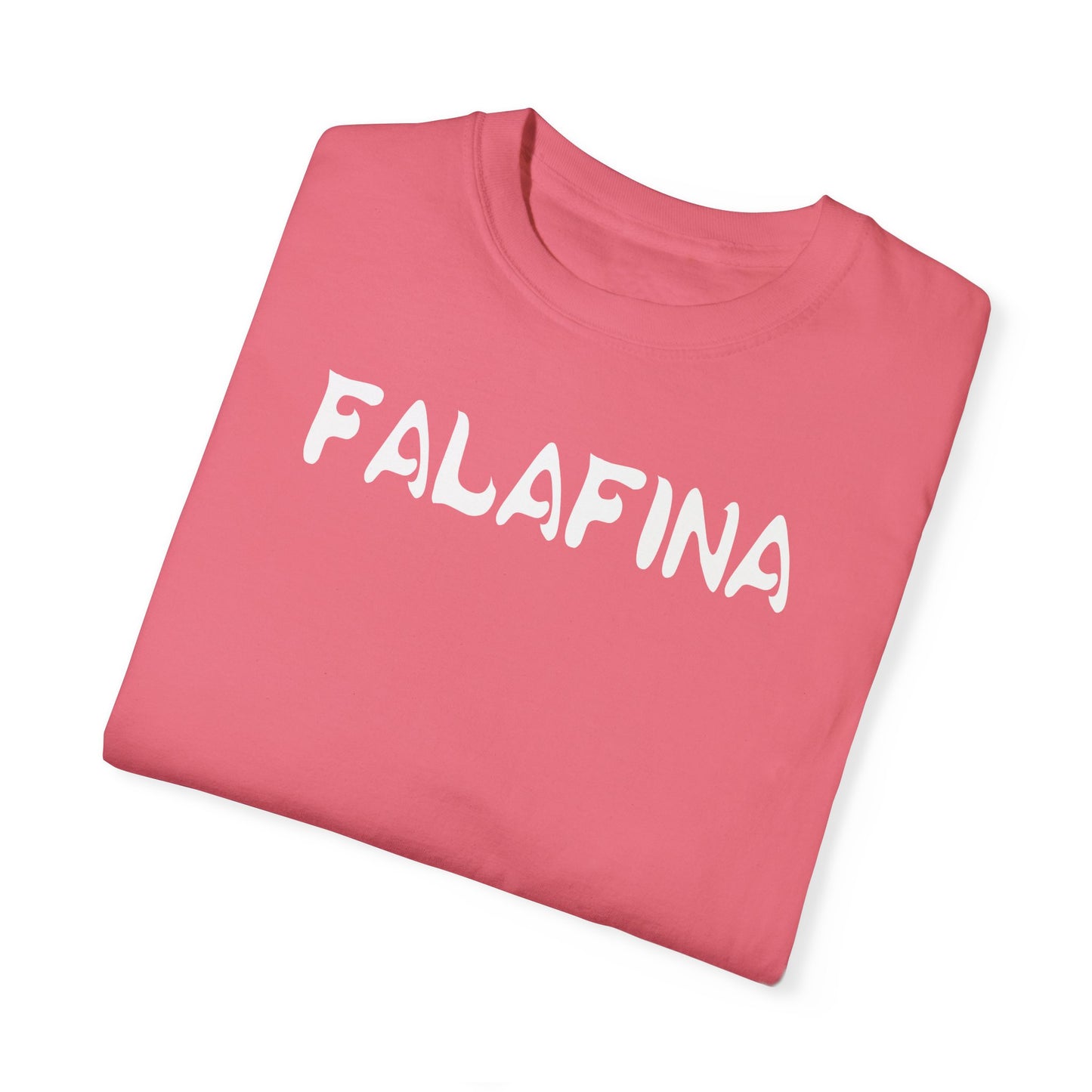 Casual Unisex T-shirt - 'FALAFINA' Graphic Tee for Everyday Comfort