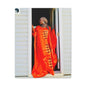 Vibrant Canvas Art Print - “ Mousso” Cultural Elegance for Home Décor