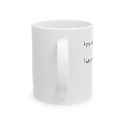 Inspirational Ceramic Coffee Mug - "Fine and Wild Dreams" - Perfect for Morning Motivation
