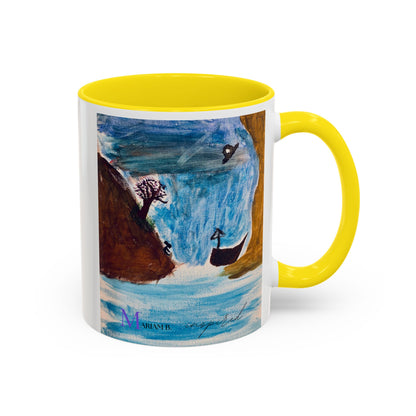 Colorful Mug for Coffee Lovers - 11, 15oz - Microwave & Dishwasher Safe