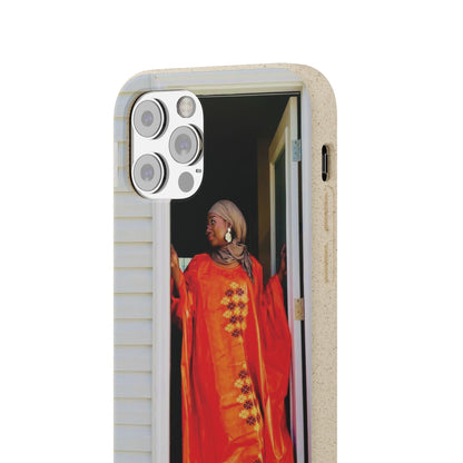 Phone Case: Eco-Friendly Biodegradable with Vibrant Cultural Design