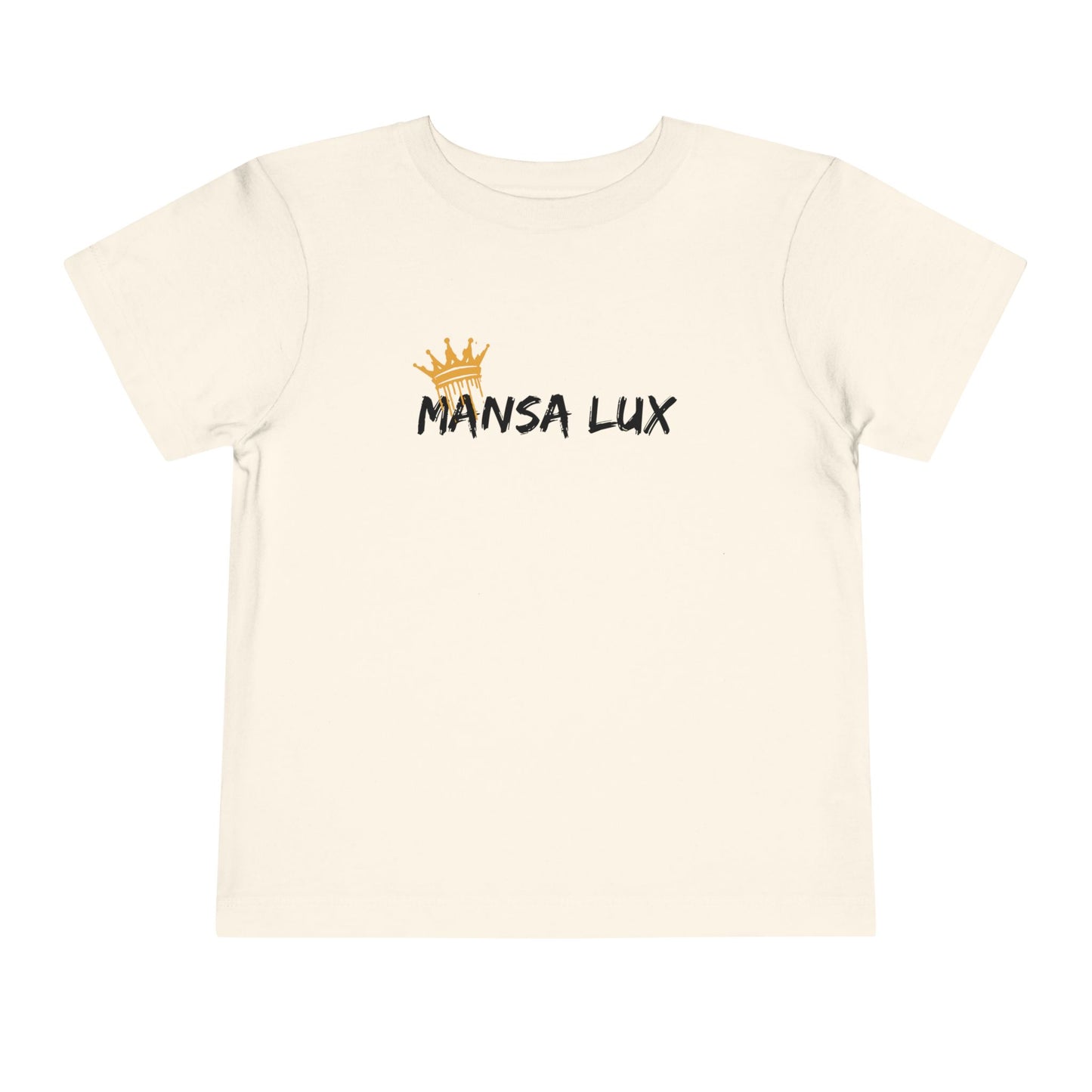 Mansa Lux Toddler Tee for Playful Days and Special Occasions