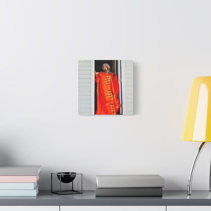 Vibrant Canvas Art Print - “ Mousso” Cultural Elegance for Home Décor