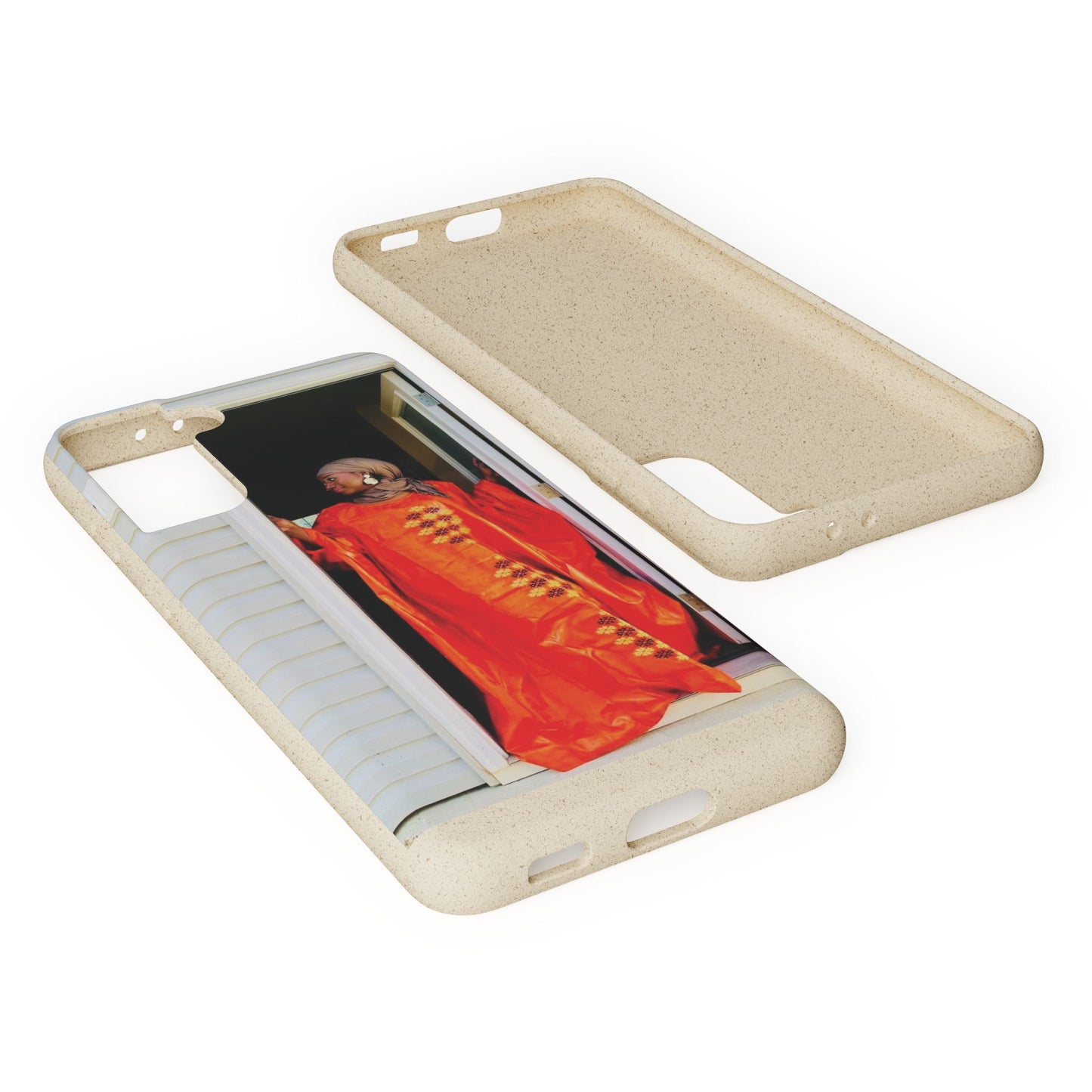 Phone Case: Eco-Friendly Biodegradable with Vibrant Cultural Design
