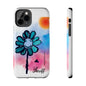 Colorful Floral Tough Phone Case - Cheerful Design by Fatuma Sheriff
