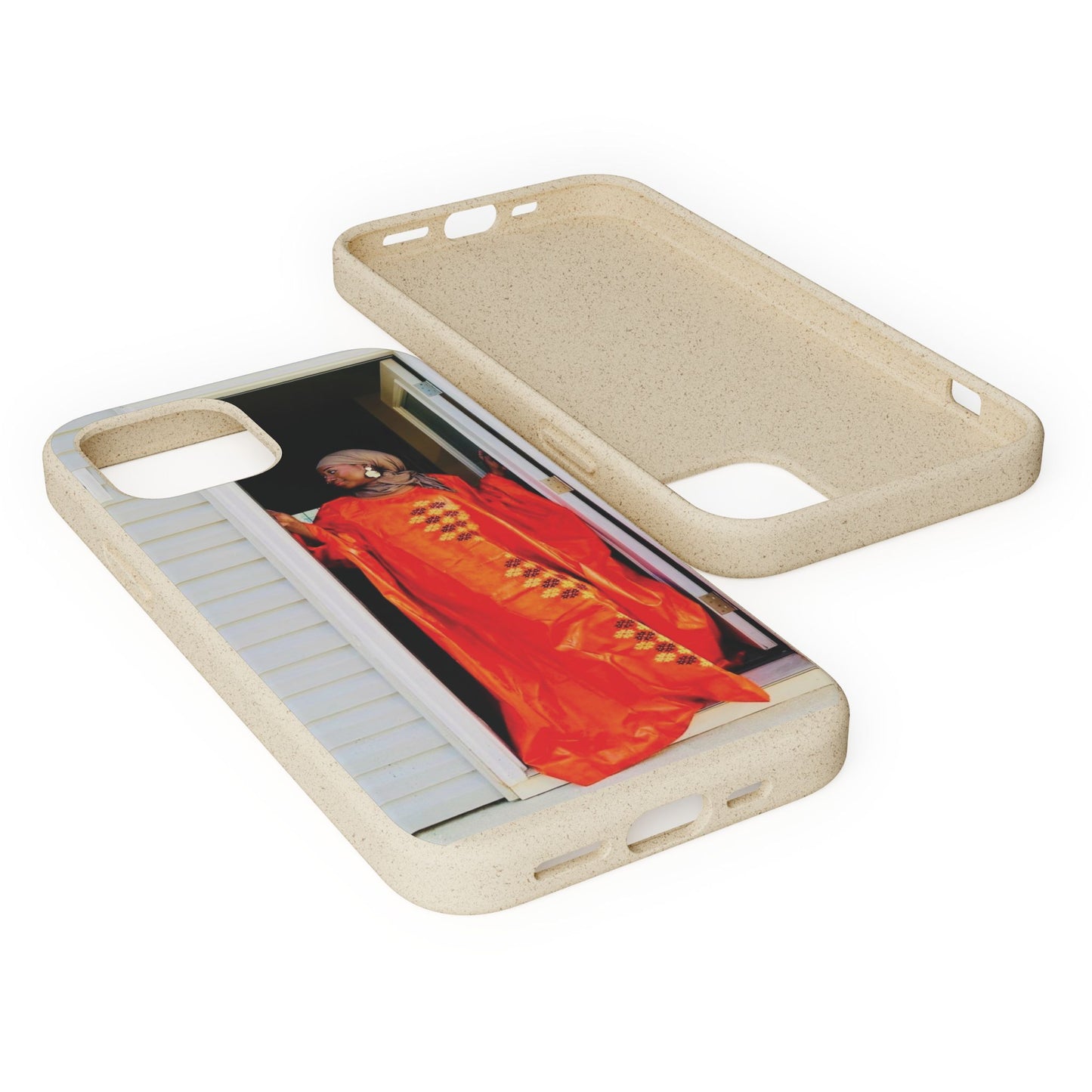 Phone Case: Eco-Friendly Biodegradable with Vibrant Cultural Design