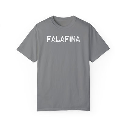 Casual Unisex T-shirt - 'FALAFINA' Graphic Tee for Everyday Comfort