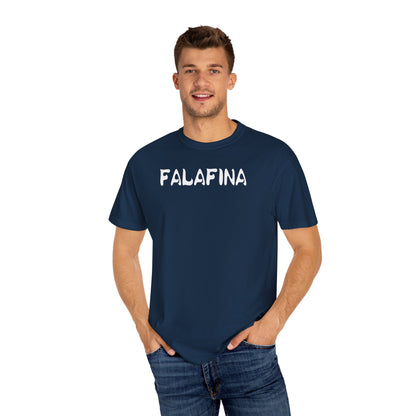 Casual Unisex T-shirt - 'FALAFINA' Graphic Tee for Everyday Comfort