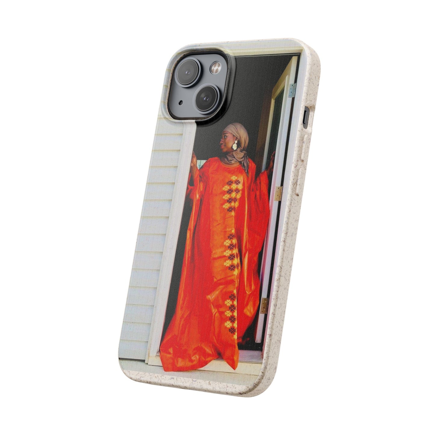 Phone Case: Eco-Friendly Biodegradable with Vibrant Cultural Design