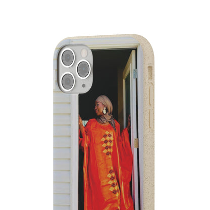 Phone Case: Eco-Friendly Biodegradable with Vibrant Cultural Design