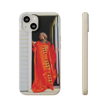 Phone Case: Eco-Friendly Biodegradable with Vibrant Cultural Design