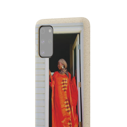 Phone Case: Eco-Friendly Biodegradable with Vibrant Cultural Design