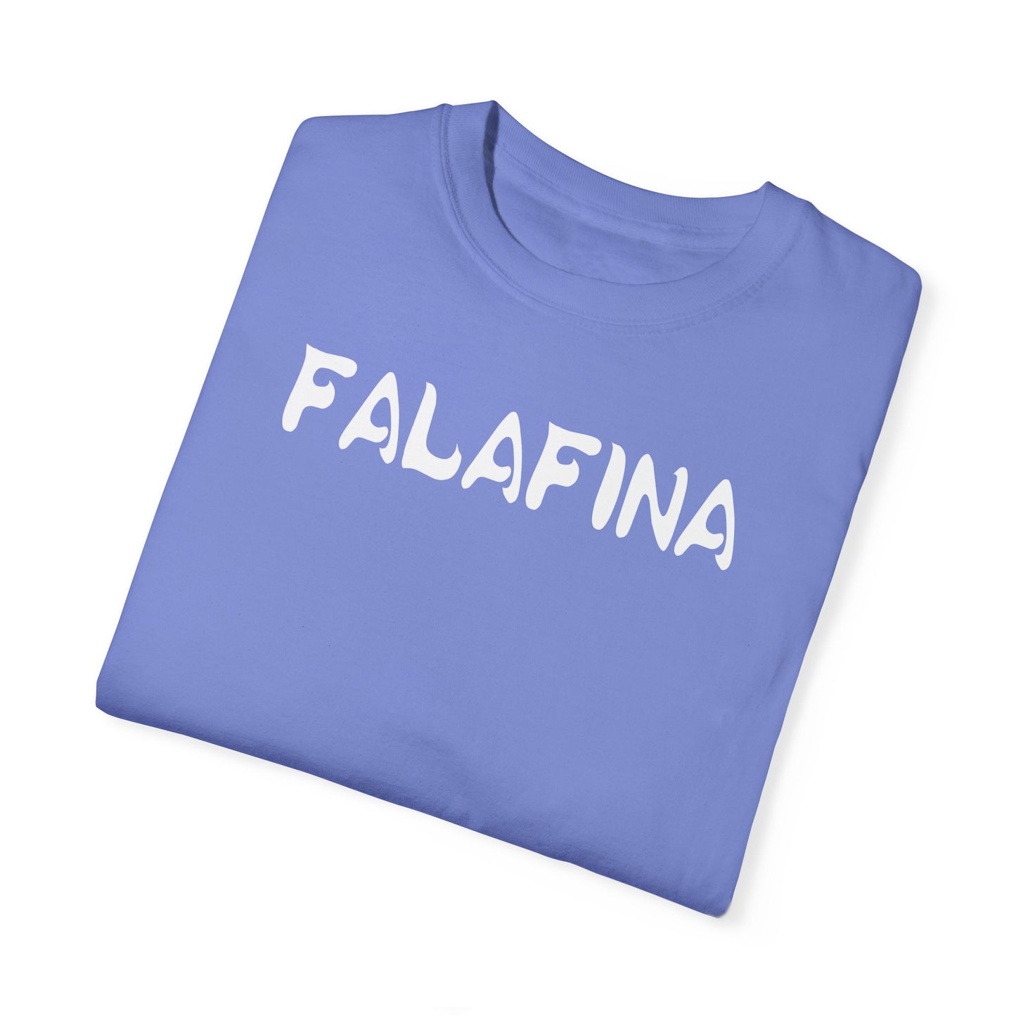 Casual Unisex T-shirt - 'FALAFINA' Graphic Tee for Everyday Comfort