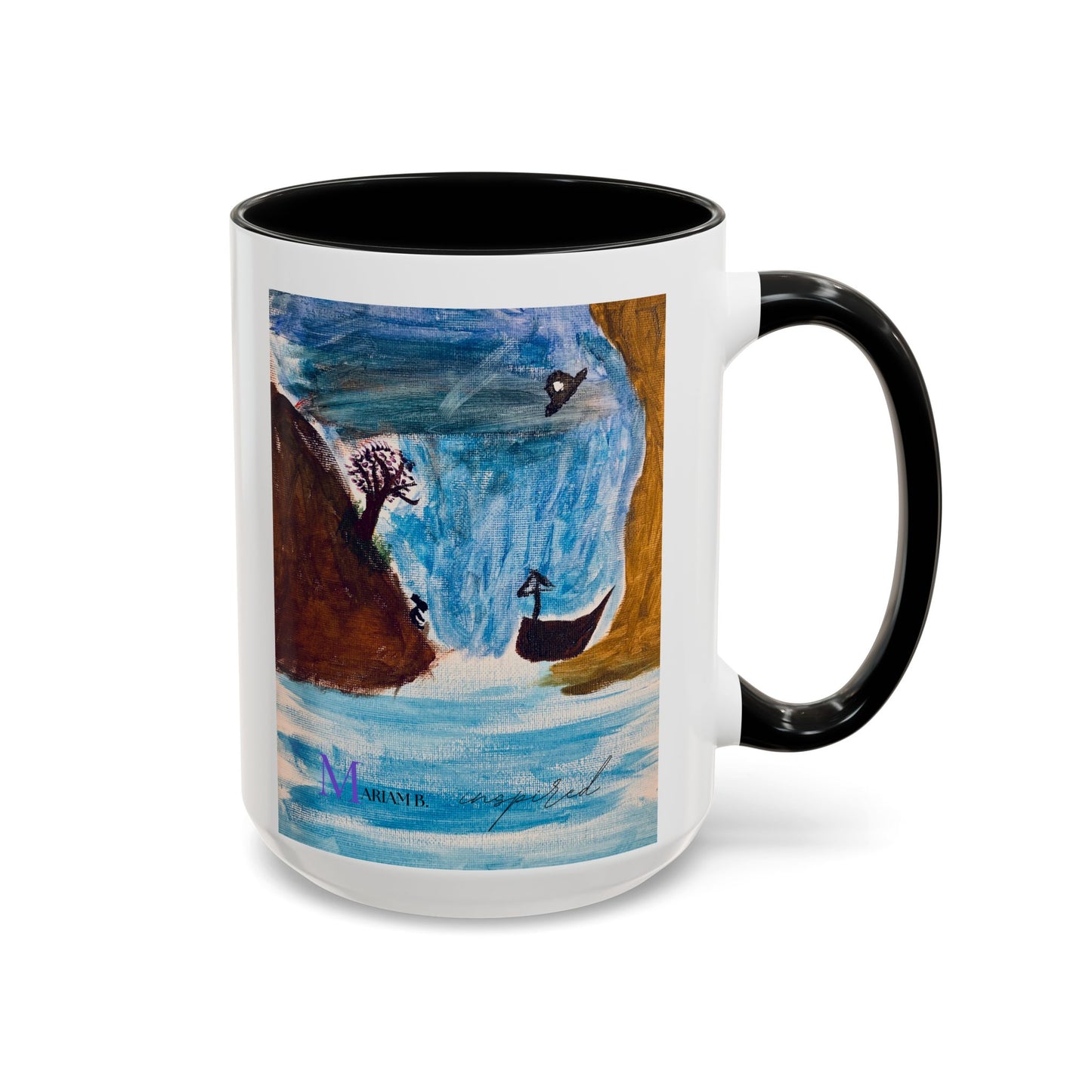 Colorful Mug for Coffee Lovers - 11, 15oz - Microwave & Dishwasher Safe