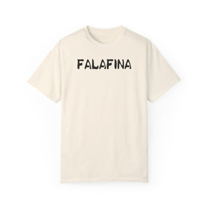 Casual Unisex T-shirt - 'FALAFINA' Graphic Tee for Everyday Comfort