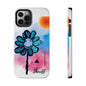 Colorful Floral Tough Phone Case - Cheerful Design by Fatuma Sheriff
