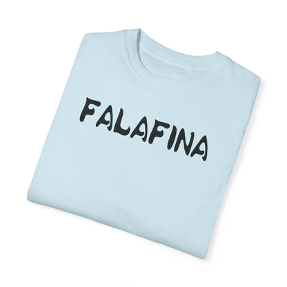 Casual Unisex T-shirt - 'FALAFINA' Graphic Tee for Everyday Comfort