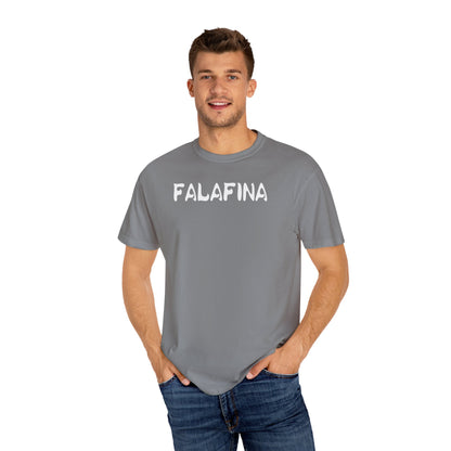 Casual Unisex T-shirt - 'FALAFINA' Graphic Tee for Everyday Comfort