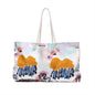 Colorful Jellyfish Art Weekend Bag - Perfect for Travel & Beach Days