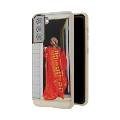 Phone Case: Eco-Friendly Biodegradable with Vibrant Cultural Design