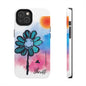 Colorful Floral Tough Phone Case - Cheerful Design by Fatuma Sheriff
