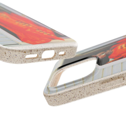 Phone Case: Eco-Friendly Biodegradable with Vibrant Cultural Design