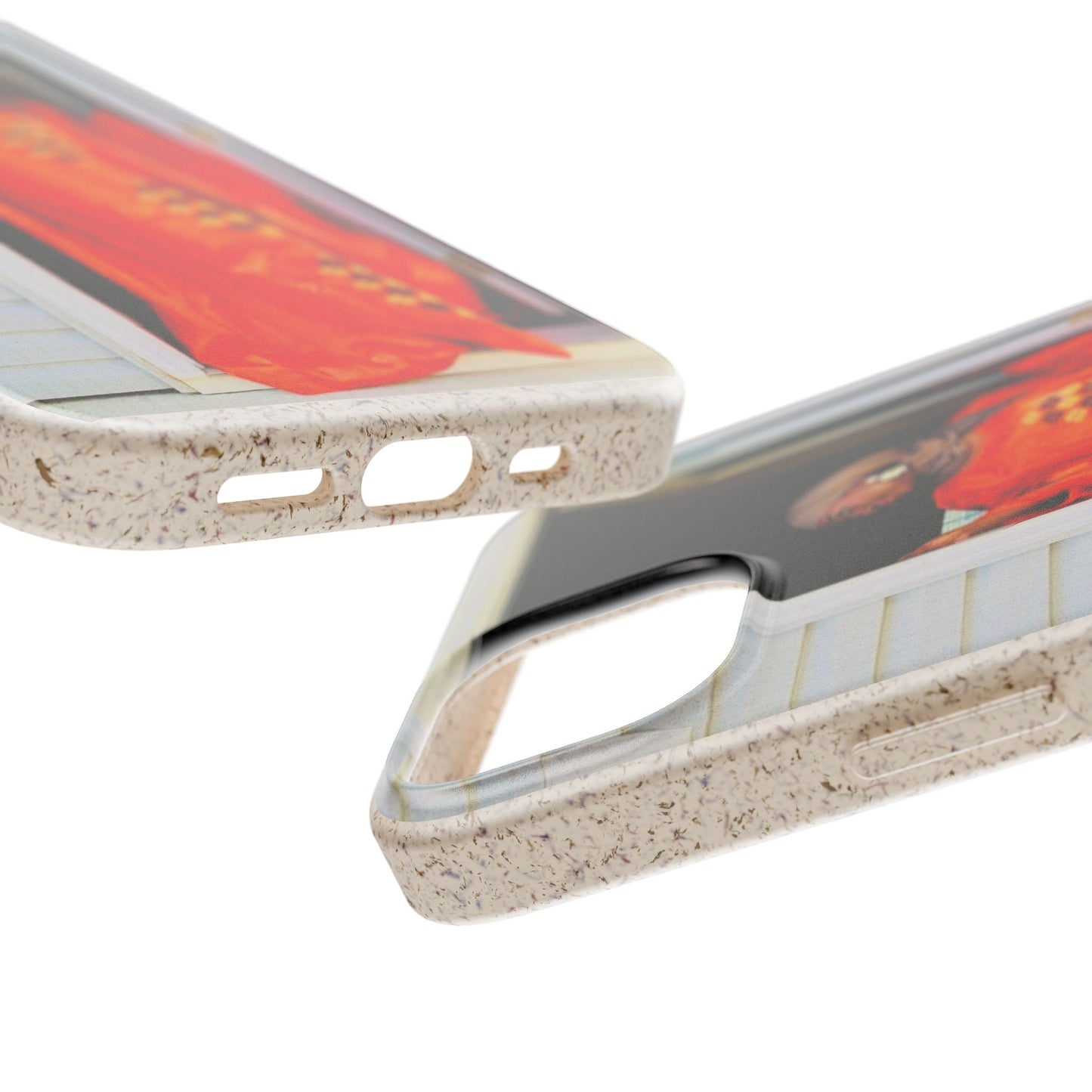 Phone Case: Eco-Friendly Biodegradable with Vibrant Cultural Design