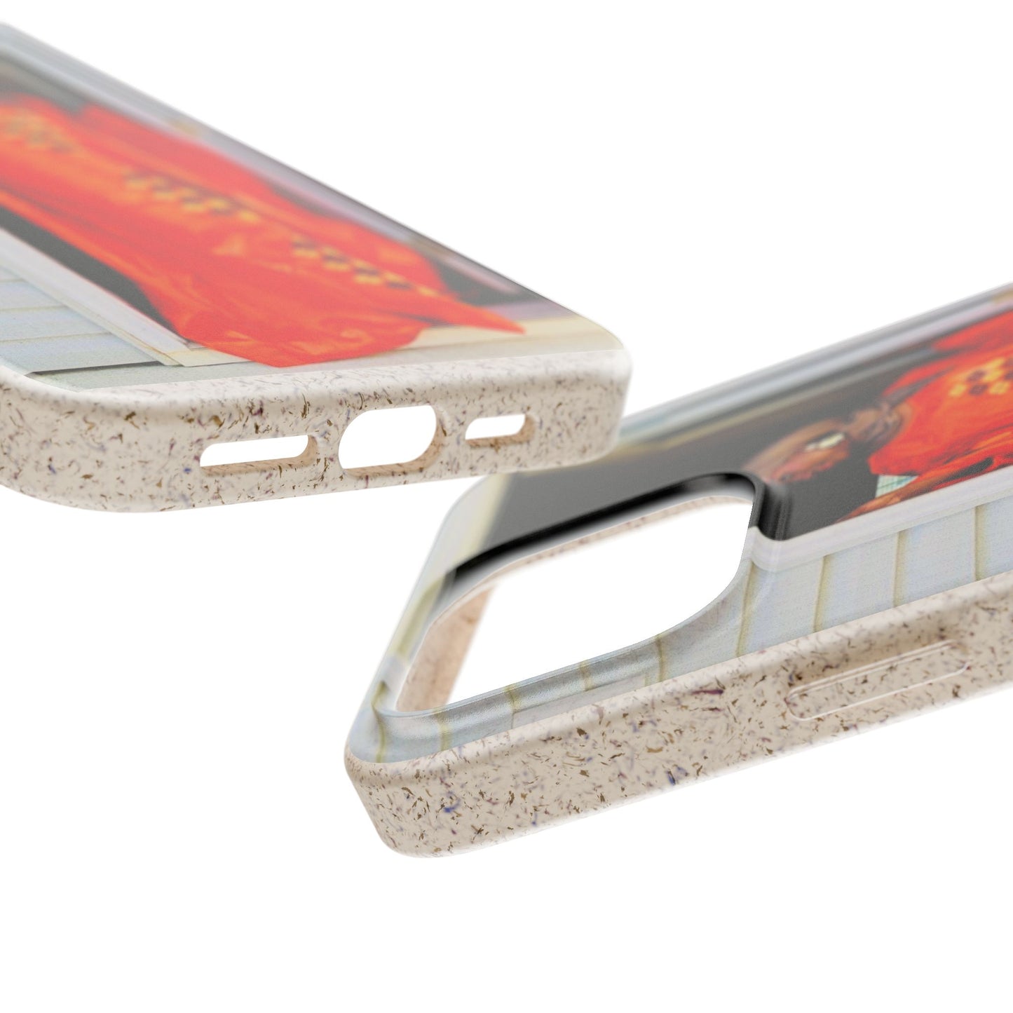 Phone Case: Eco-Friendly Biodegradable with Vibrant Cultural Design